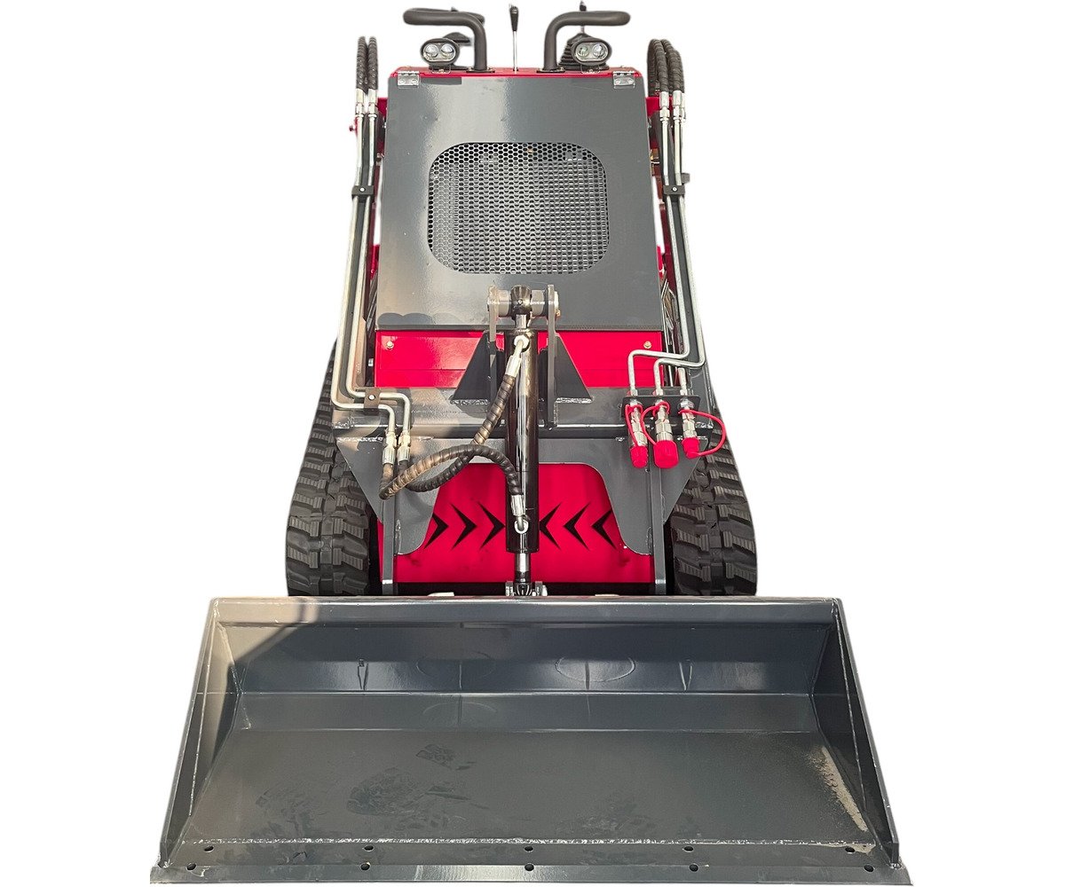 Mini chargeur sur chenilles moteur essence 23ch - 16 kW - 1000 kg - Capacité de levage 300 kg - Avec godet MW Tools - Image 2