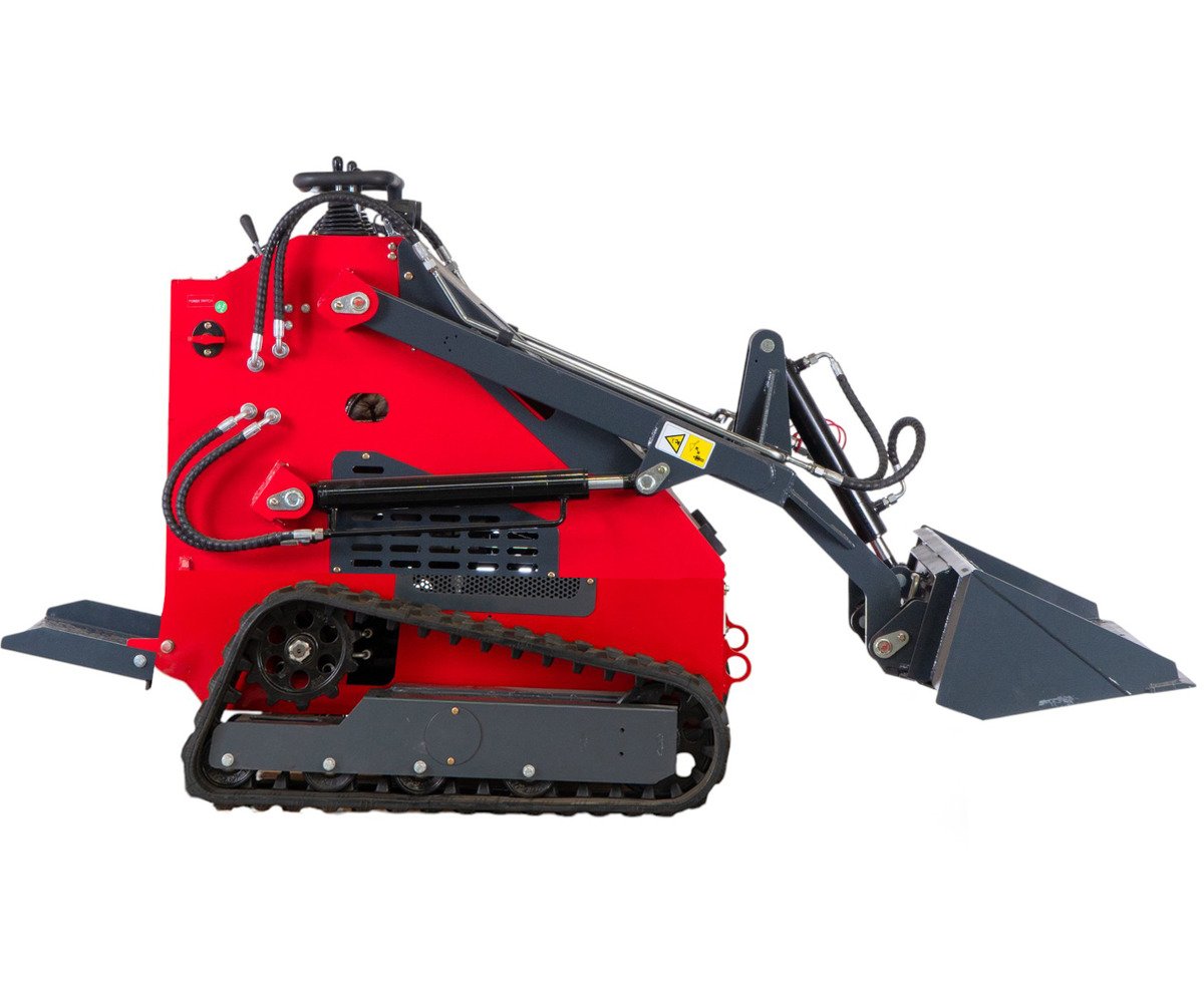 Mini chargeur sur chenilles moteur essence 23ch - 16 kW - 1000 kg - Capacité de levage 300 kg - Avec godet MW Tools - Image 6
