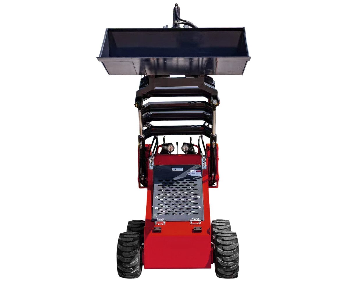Mini chargeur sur roues moteur essence 23 ch - 1430 kg – Capacité de levage 430 kg - Avec Godet - Polyvalente, compacte et robuste MW Tools - Image 6