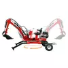 Mini-pelle tractable avec attelage - Rotation 360° moteur essence 15 ch MW Tools - Image 2