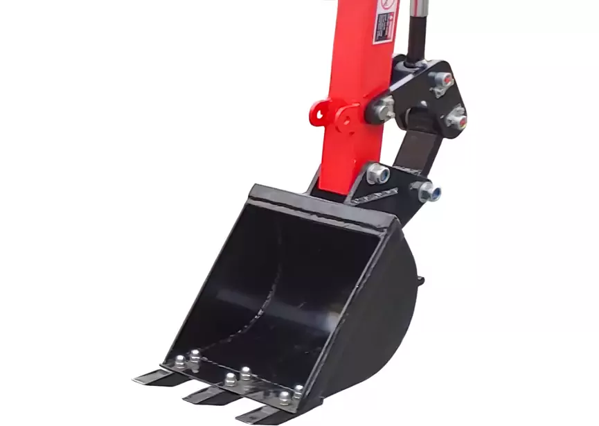 Godet 350 mm à 2 dents pour pelleteuse - pelle rétro ATV MW Tools