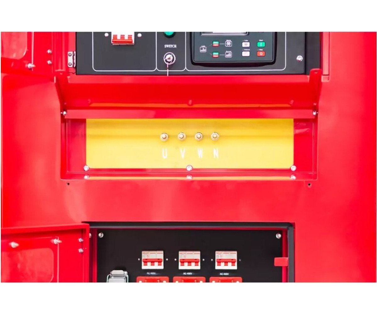 Groupe électrogène diesel 22 kVA 3x400V – 230V – Refroidi par eau - Avec régulateur AVR - Connecteur pour ATS MW Tools - Image 6