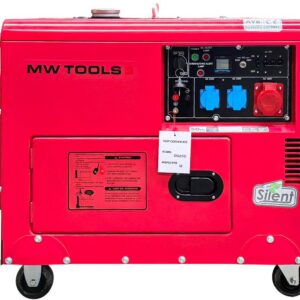 roupe électrogène insonorisé diesel 6kW 3x400V+1x230V MW Tools