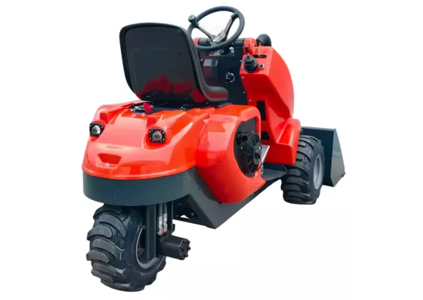 Mini chargeuse compacte 3 roues 480 kg - Moteur essence 15 CV - Transmission hydrostatique - Avec siège MW Tools - Image 8