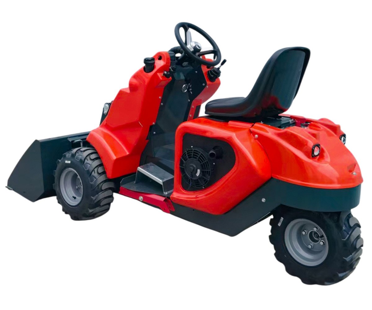 Mini chargeuse compacte 3 roues 480 kg - Moteur essence 15 CV - Transmission hydrostatique - Avec siège MW Tools - Image 9