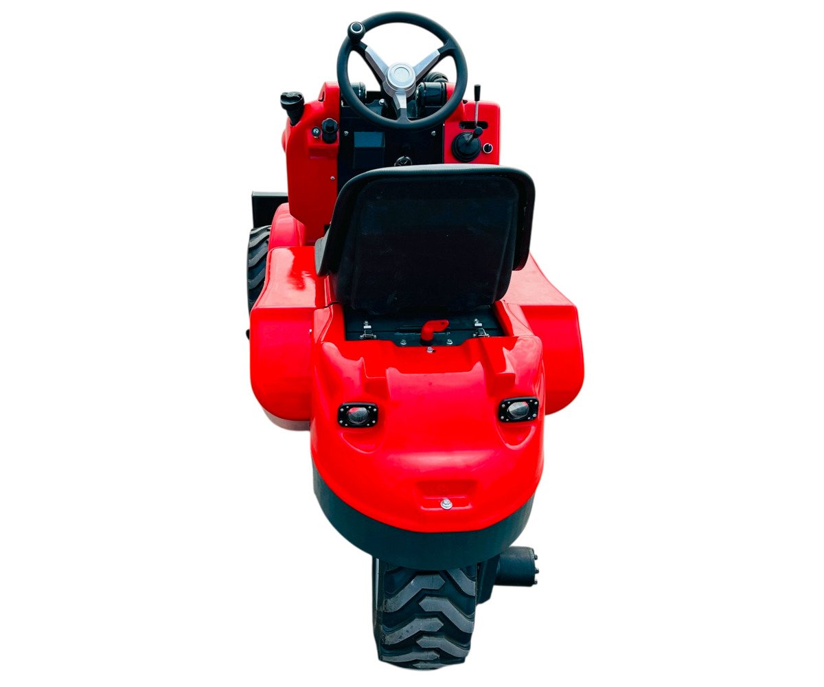 Mini chargeuse compacte 3 roues 480 kg - Moteur essence 15 CV - Transmission hydrostatique - Avec siège MW Tools - Image 10
