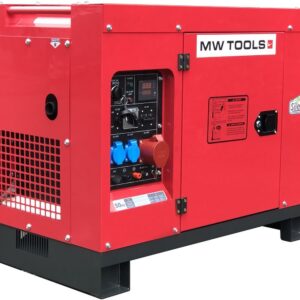 Groupe électrogène insonorisé diesel 8kW 230V + 10kW 400V MW Tools