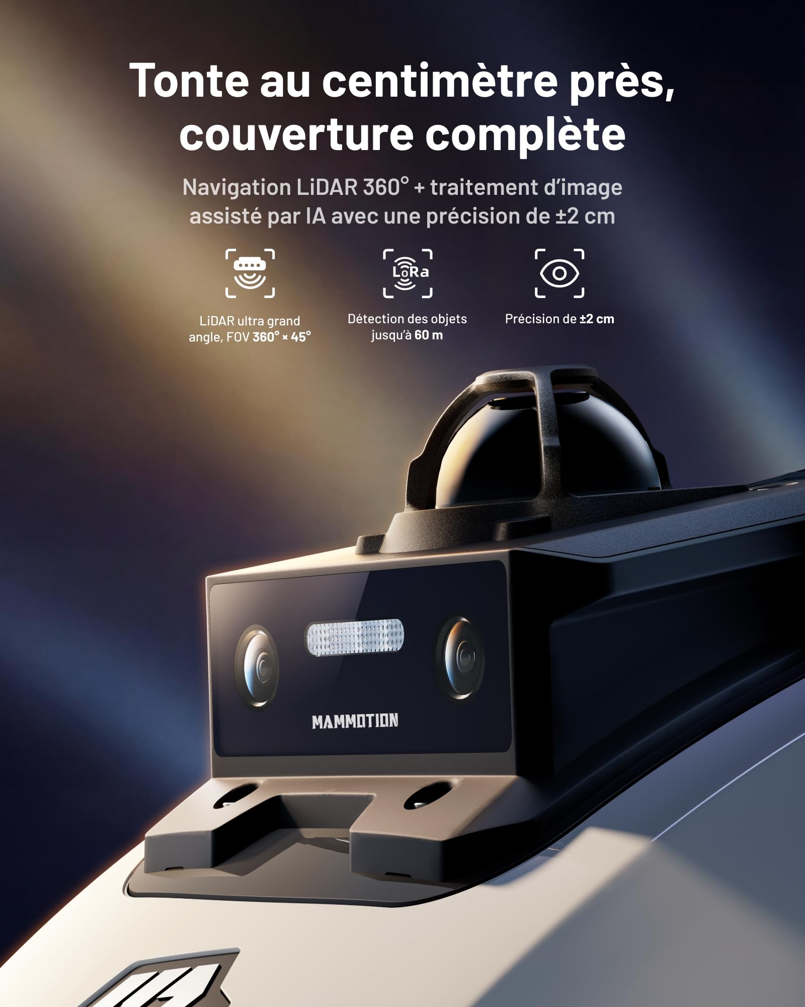 Mammotion Yuka Mini 2 800 LiDAR + Garage Standard : test, prix et avis 2026 - Image 2