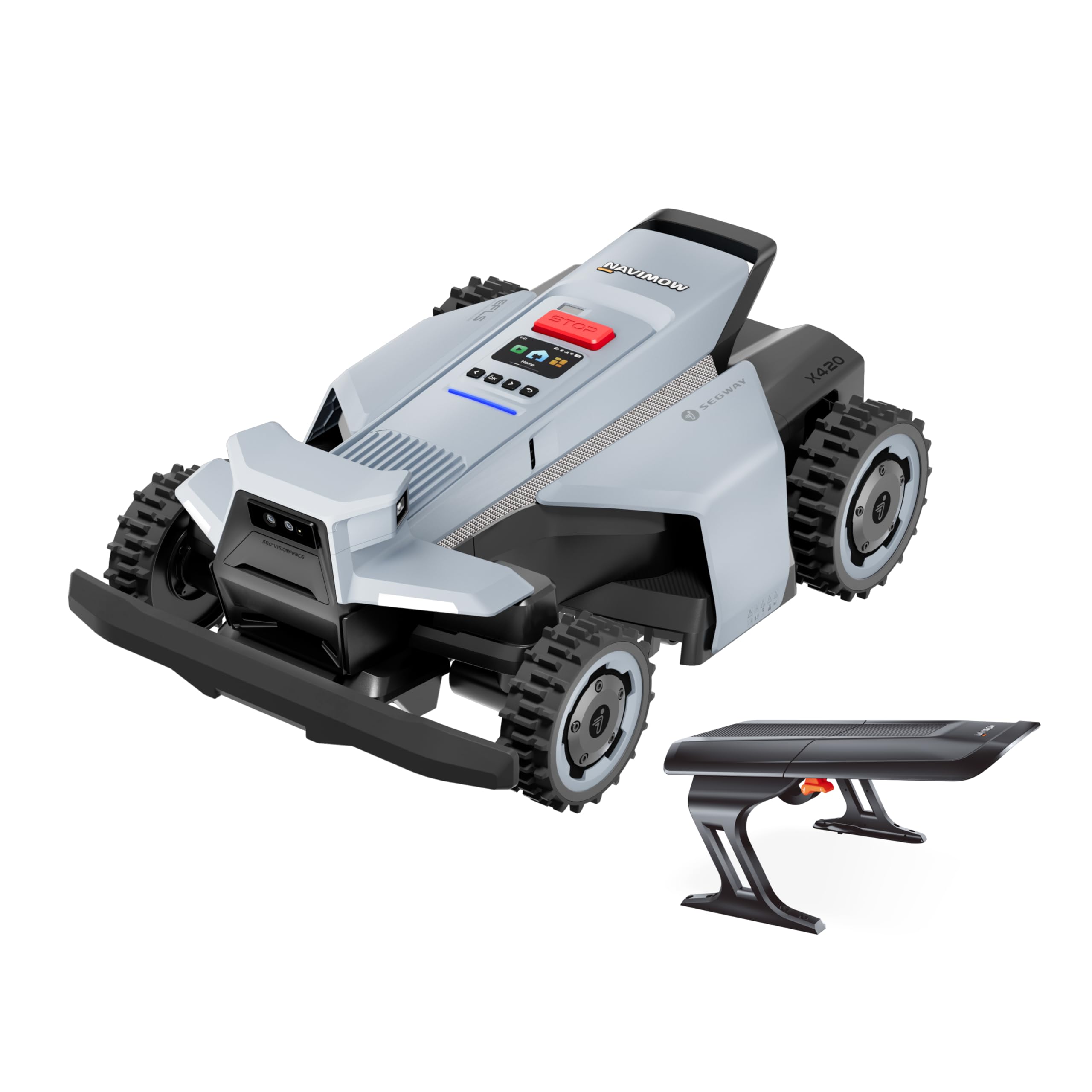Segway Navimow X420 + Garage : test, prix et avis 2026