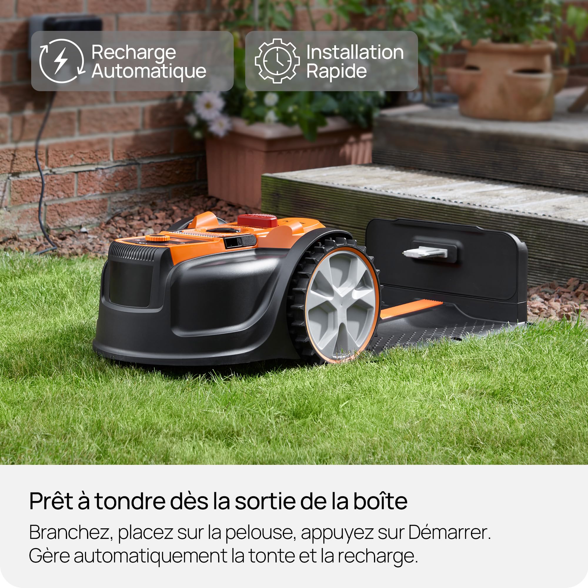 LawnMaster Robot Tondeuse avec Navigation par caméra : test, prix et avis 2026 - Image 3
