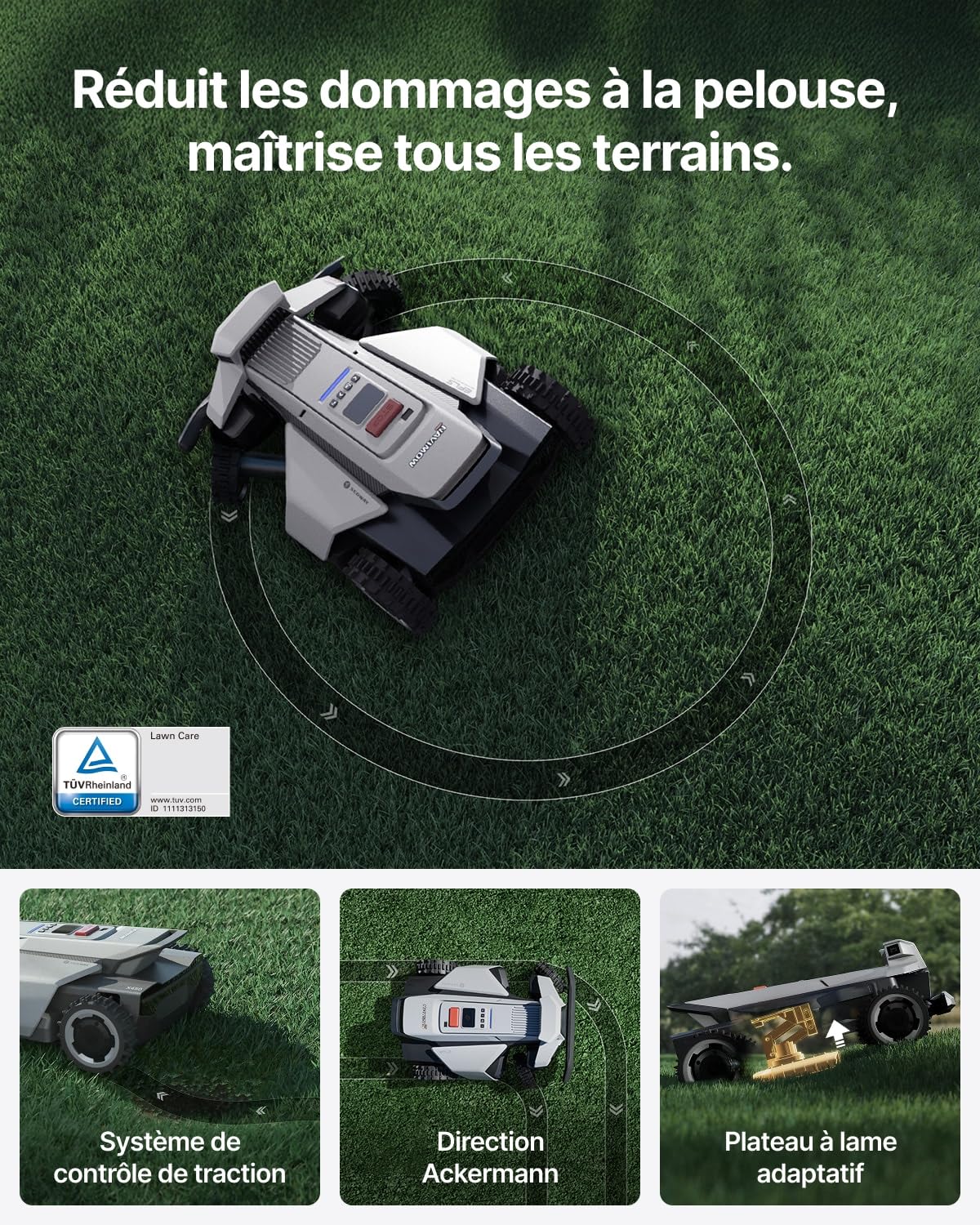 Segway Navimow X420 + Garage : test, prix et avis 2026 - Image 2