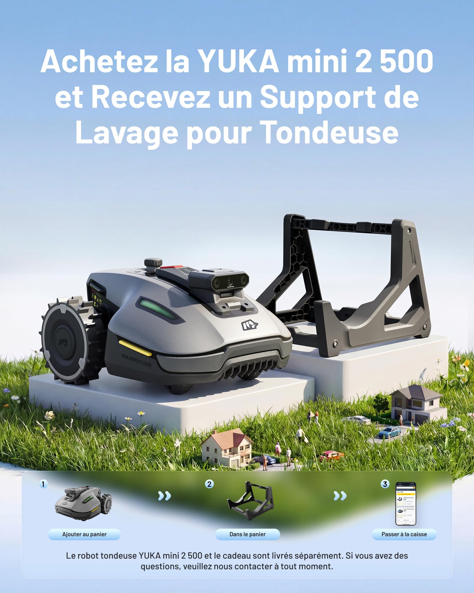Mammotion Yuka Mini 2 500 + Garage Standard : test, prix et avis 2026 - Image 3