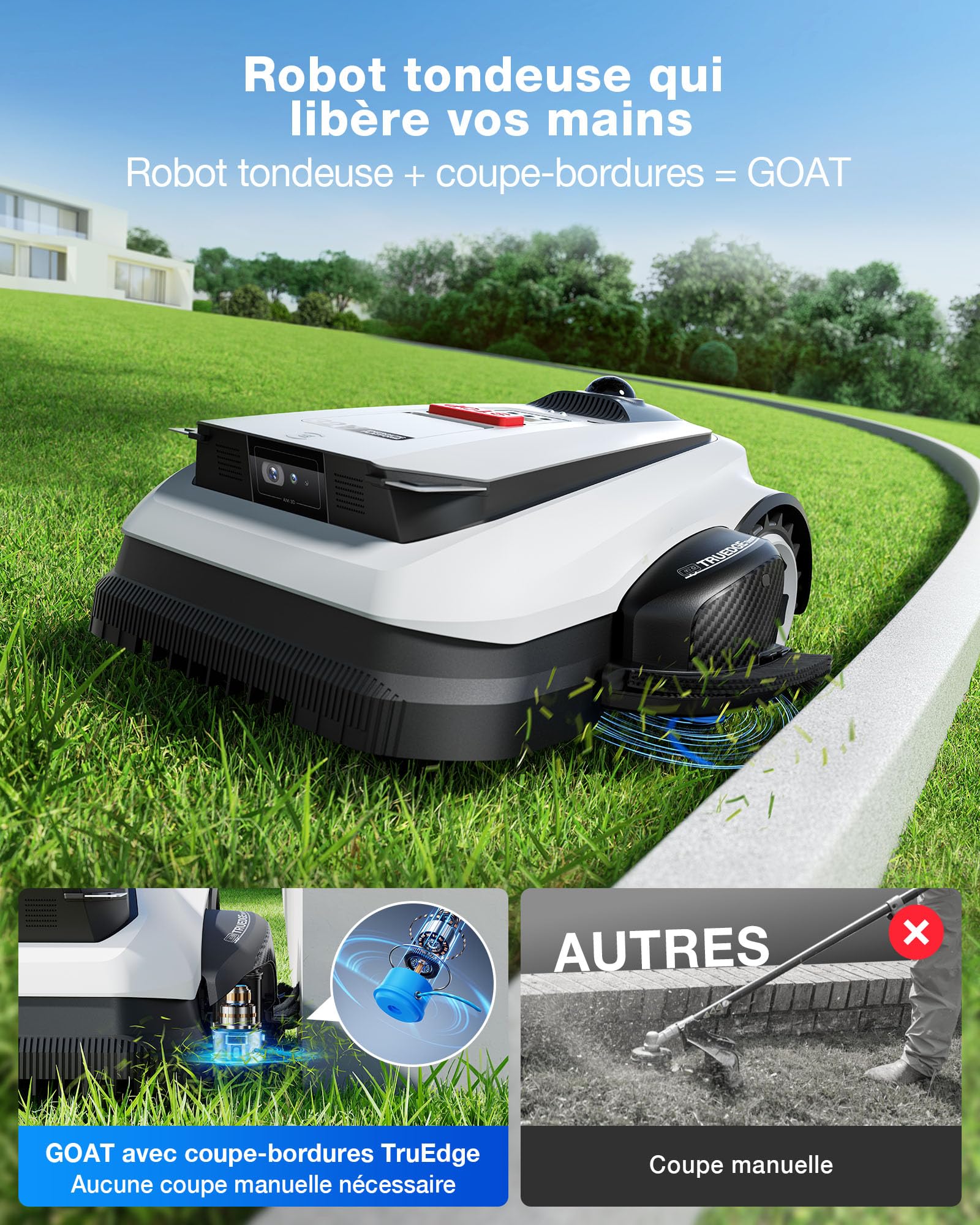 Ecovacs Goat A1600 LiDAR Pro : test, prix et avis 2026 - Image 2