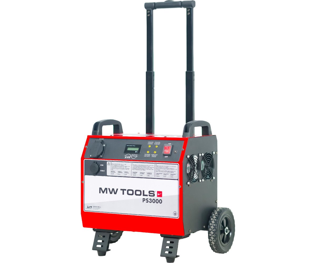Station d'énergie portable 2405Wh 230V 3.5kW - Batterie externe puissante mobile MW Tools