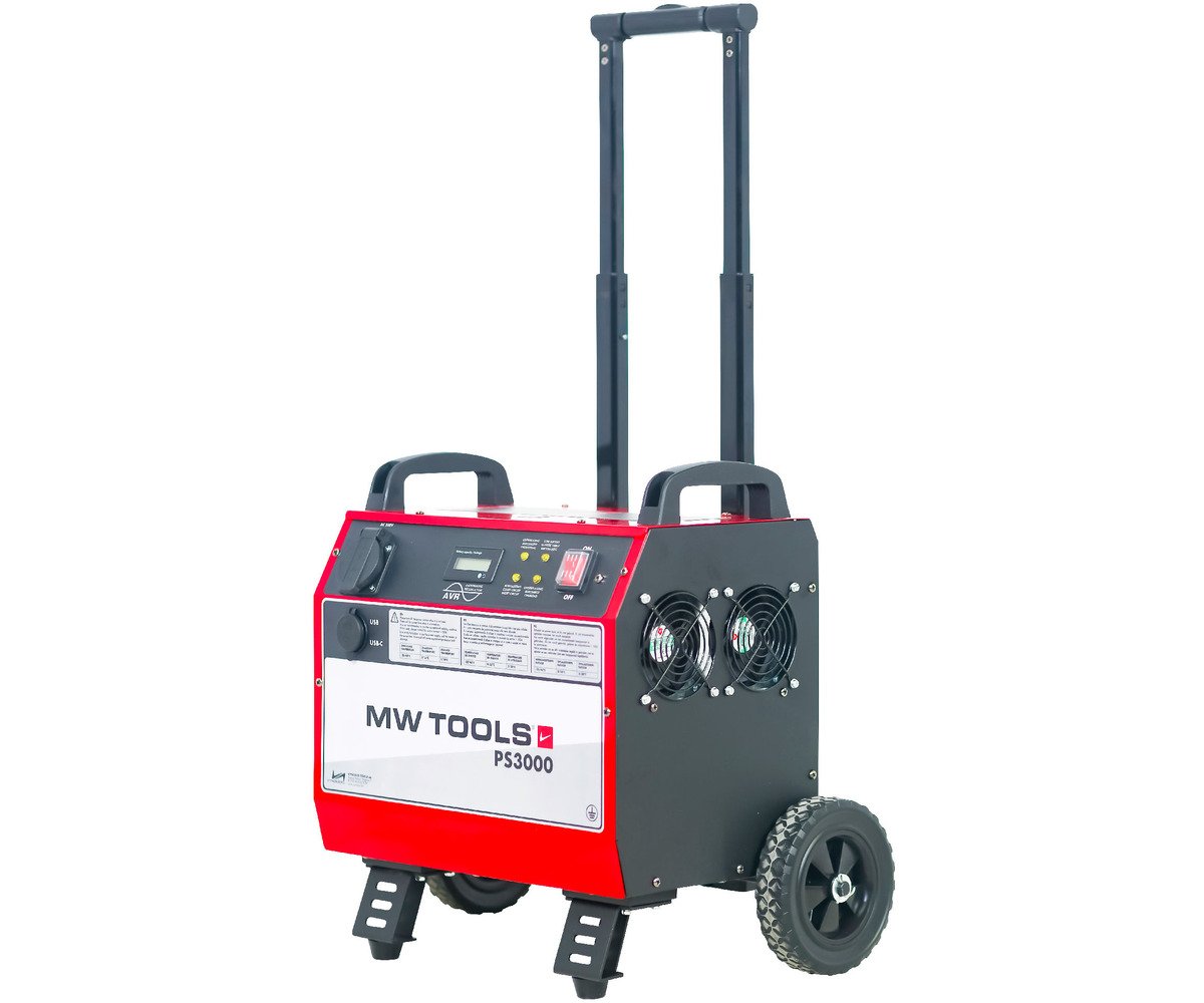 Station d'énergie portable 2405Wh 230V 3.5kW - Batterie externe puissante mobile MW Tools - Image 9