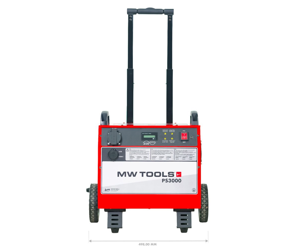Station d'énergie portable 2405Wh 230V 3.5kW - Batterie externe puissante mobile MW Tools - Image 3