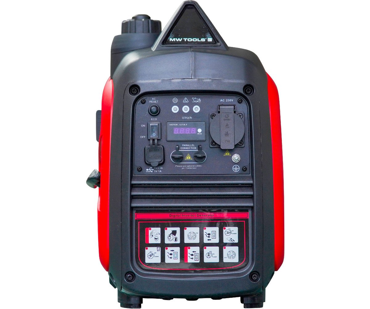 Groupe électrogène inverter essence silencieux 2 kW 230 V MW Tools - Image 6