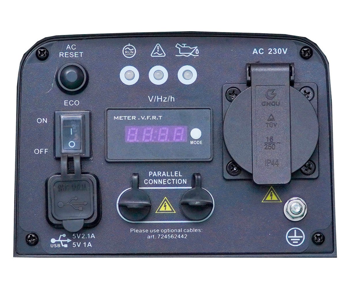 Groupe électrogène inverter essence silencieux 2 kW 230 V MW Tools - Image 7