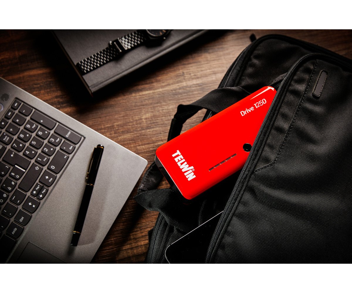 Booster lithium 12 V 1250 A + powerbank 9000 mAh Telwin - Image 2