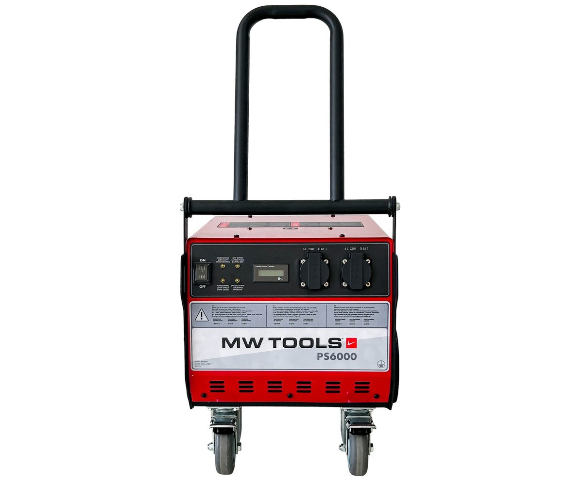 Station d'énergie mobile 5627Wh 230V 3.5kW - Batterie externe puissante de chantier MW Tools - Image 3