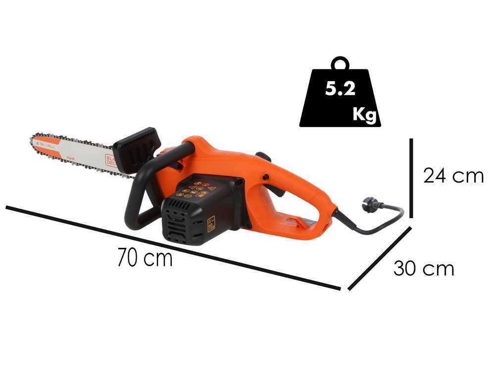 Black & Decker BECS1835-QS - Tronçonneuse électrique 1800 W - Guide de 35 cm - Image 11