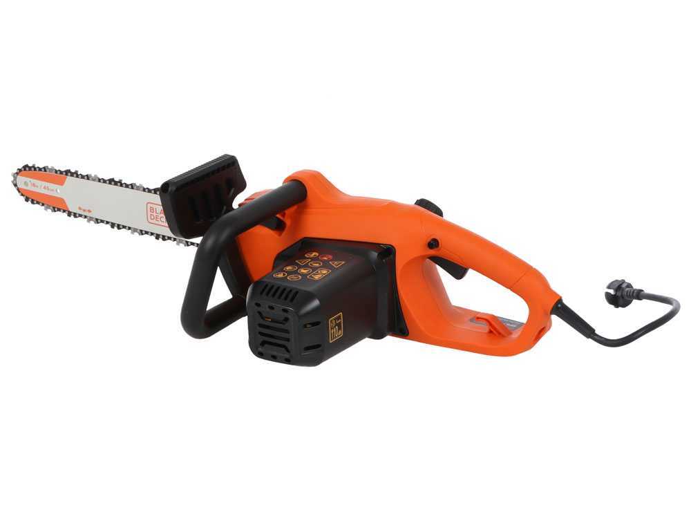 Black & Decker BECS2245-QS - Tronçonneuse électrique 2200 W - Guide de 45 cm - Image 8