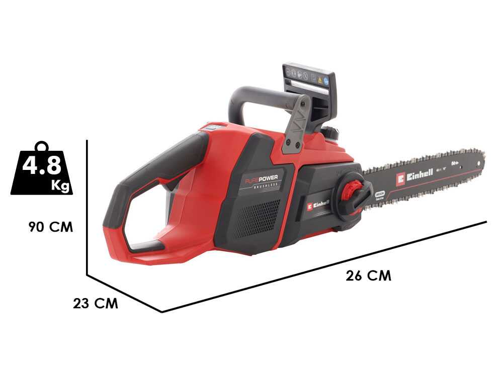 Einhell GP-LC 36/40 LI BL - Tronçonneuse électrique à batterie - 2x 18V 4Ah - Image 8