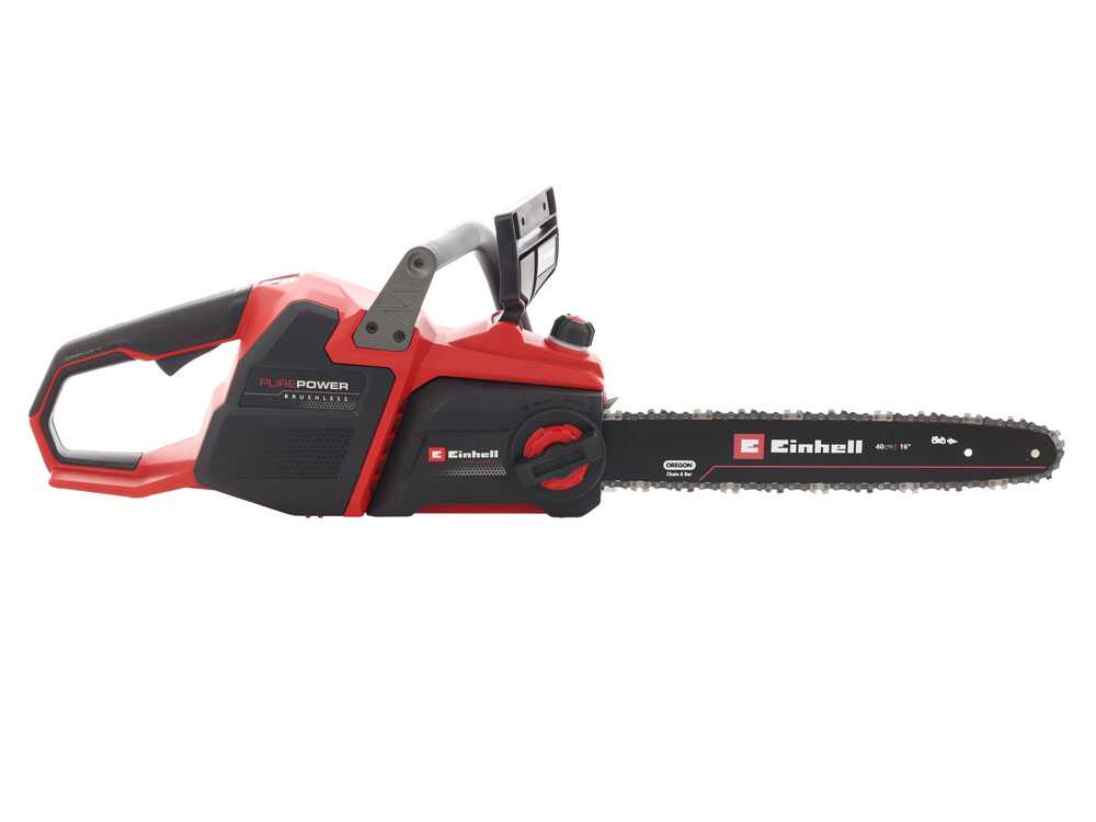 Einhell GP-LC 36/40 LI BL - Tronçonneuse électrique à batterie - 2x 18V 4Ah - Image 13