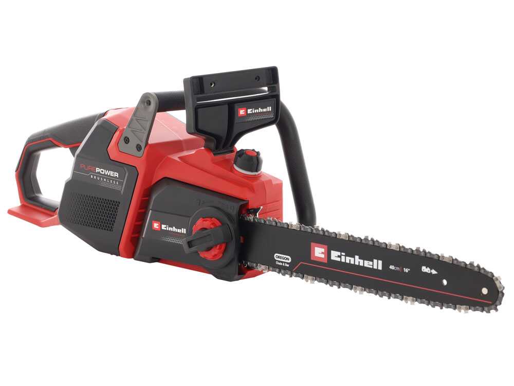 Einhell GP-LC 36/40 LI BL - Tronçonneuse électrique à batterie - 2x 18V 4Ah - Image 11