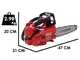 FARMER FA2610CA - Tronçonneuse d’élagage thermique - Guide carving de 25 cm - Image 5