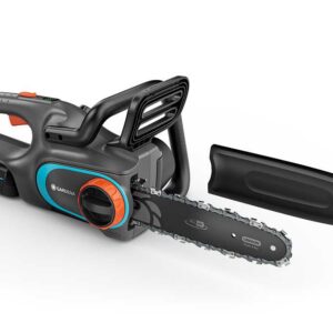 Gardena PowerSaw 250/18V - Tronçonneuse à batterie 18 V 4 Ah - Guide de 25 cm