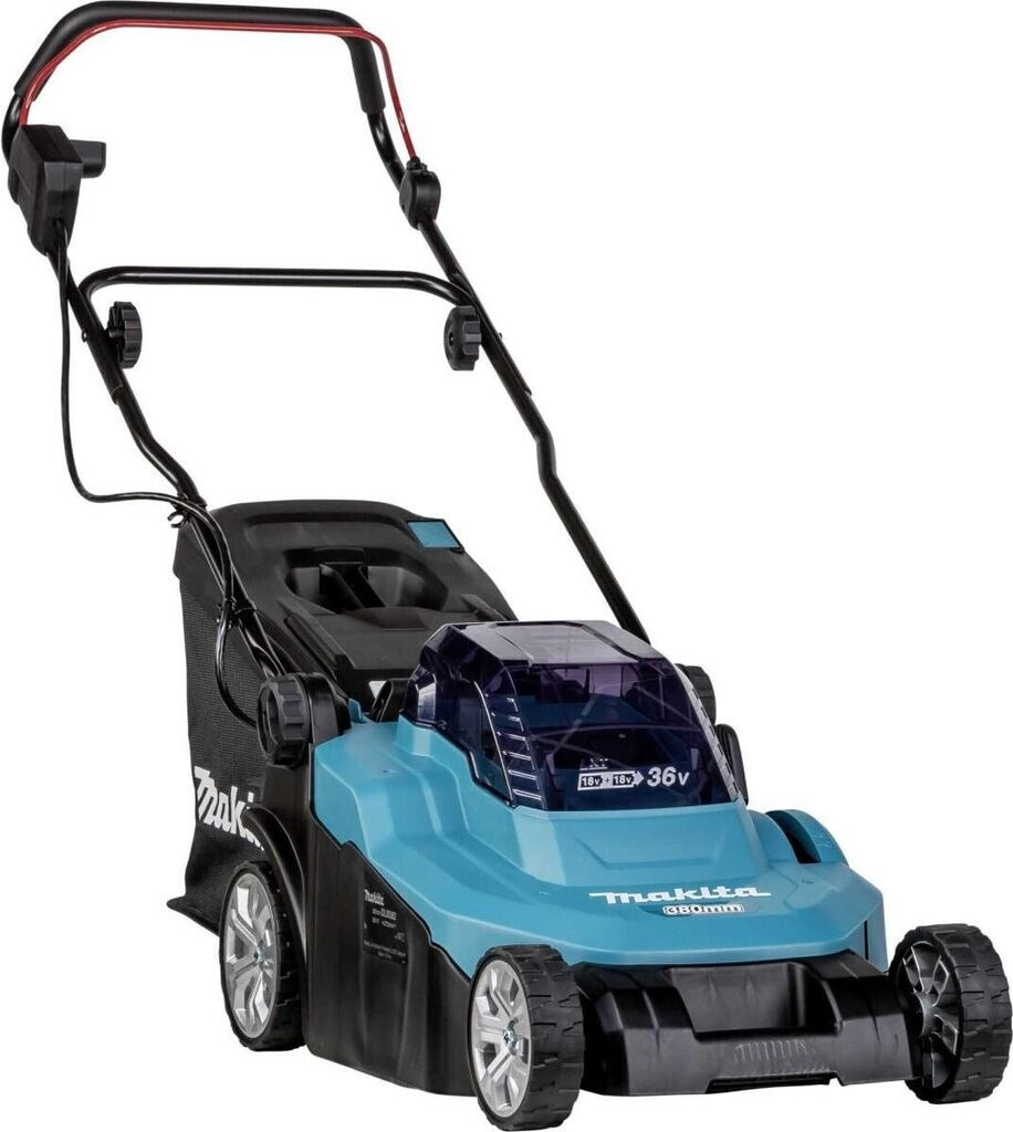 Makita DLM382 PT2 avec 2 batteries 5 Ah et chargeur double