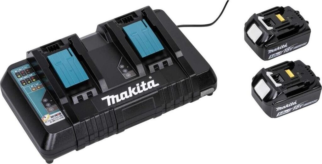 Makita DLM382 PT2 avec 2 batteries 5 Ah et chargeur double - Image 3