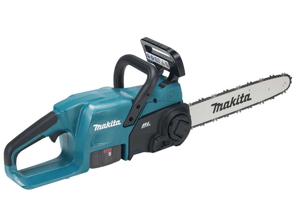 Makita DUC357Z - Tronçonneuse électrique à batterie - 18 V 5 Ah - Guide de 35 cm - Image 13