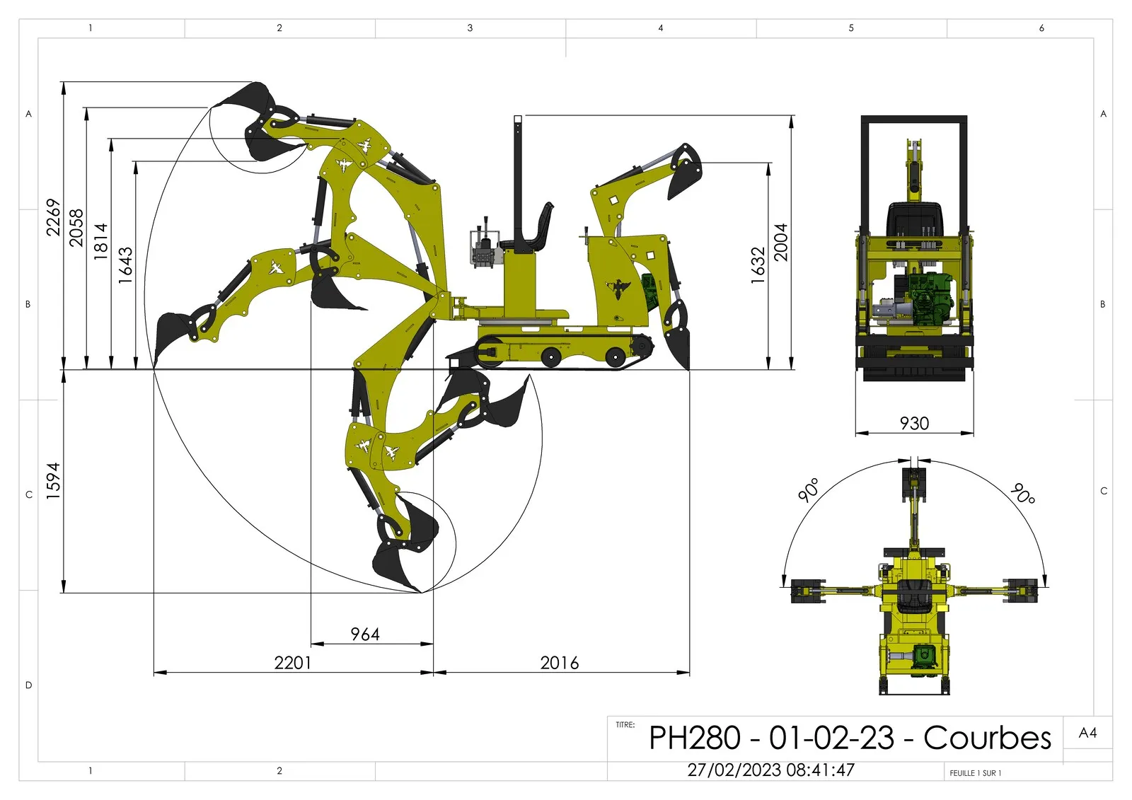 Tractopelle Phoenix 280 - Image 6