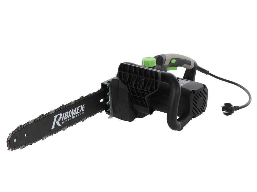 Ribimex PRTRE352 - Tronçonneuse de coupe électrique - 1600 W - Guide de 35 cm - Image 4
