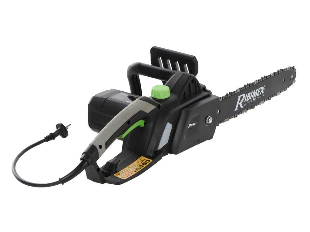 Ribimex PRTRE352 - Tronçonneuse de coupe électrique - 1600 W - Guide de 35 cm - Image 3