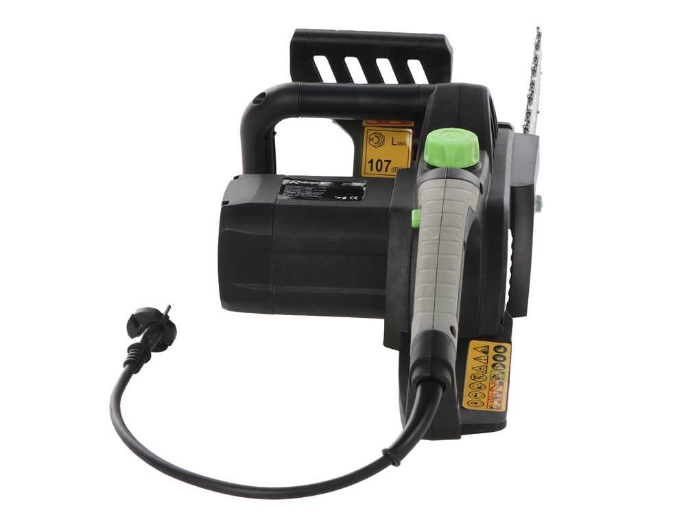 Ribimex PRTRE352 - Tronçonneuse de coupe électrique - 1600 W - Guide de 35 cm - Image 6