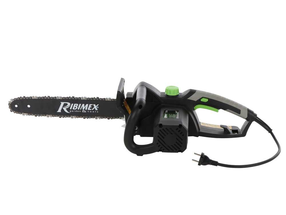 Ribimex PRTRE352 - Tronçonneuse de coupe électrique - 1600 W - Guide de 35 cm - Image 8