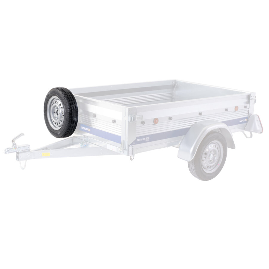 Roue de secours de remorque 135/80R13 4x100 ET30 - Image 4