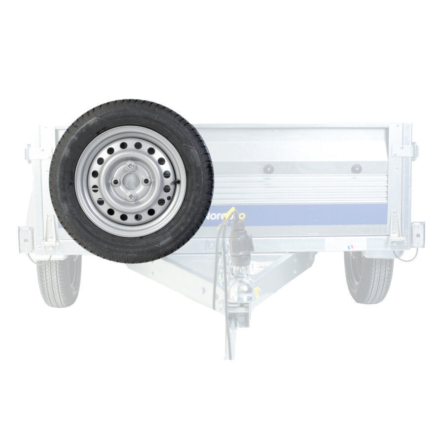 Roue de secours de remorque 135/80R13 4x100 ET30 - Image 5