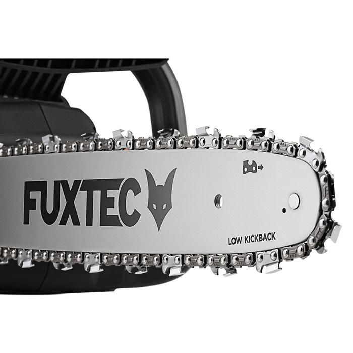Tronçonneuse batterie sans fil 2x20V - FUXTEC FX-E2KSSET - longueur de coupe 35cm, batteries & double chargeur - Image 3