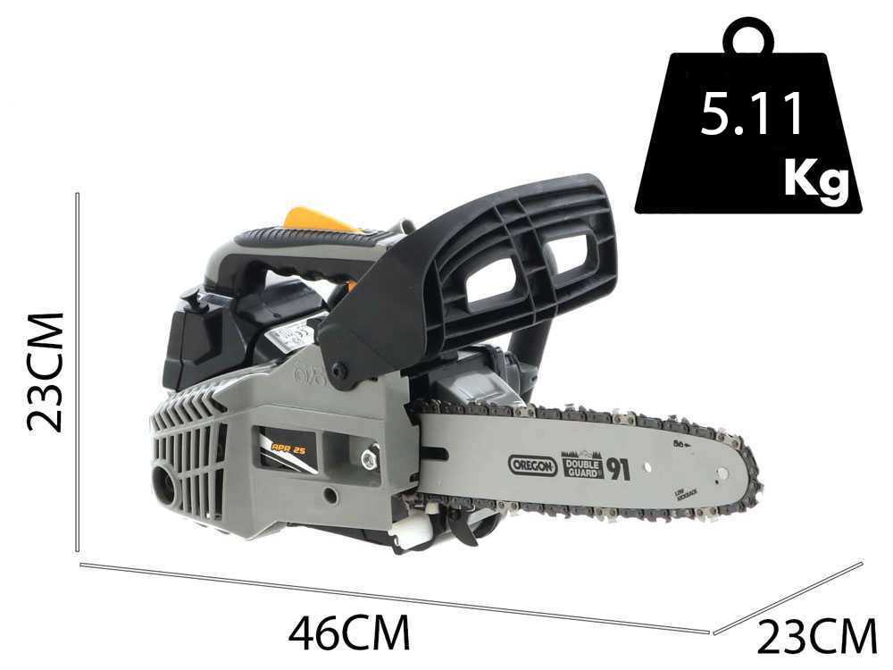 Tronçonneuse thermique légère d'élagage Alpina APR 25 guide de 25 cm
