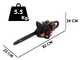 WORX WG385E NITRO - Tronçonneuse à batterie - 2 x 40V 4Ah - Guide de 40 cm - Image 12